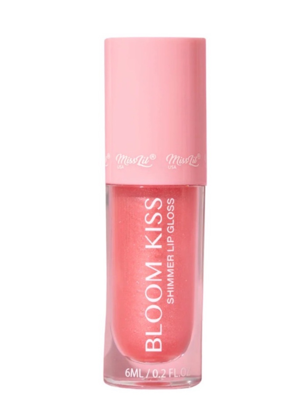 Bloom Kiss Shimmer Lip Gloss | Aster | High Shine Sparkle Gloss | NEW